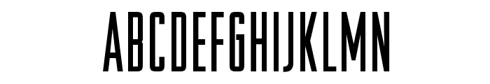 OPTIRaleigh-Gothic Font LOWERCASE