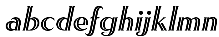 OPTIRoyal-Inline Font LOWERCASE