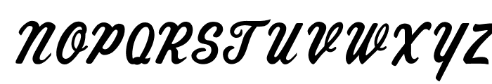 OPTISport-Script Font UPPERCASE