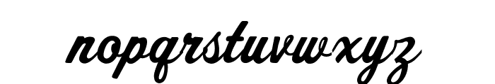 OPTISport-Script Font LOWERCASE
