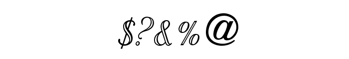 OPTIStoyer-Script Font OTHER CHARS