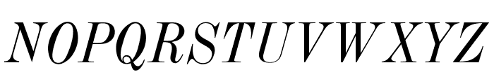 OPTITorry-Italic Font UPPERCASE