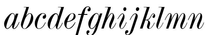 OPTITorry-Italic Font LOWERCASE