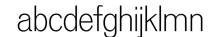 OPTIVenus-Light Font LOWERCASE