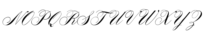 OPTIYale-Script Font UPPERCASE