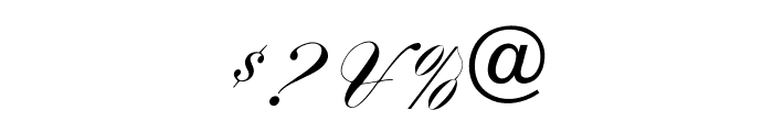 OPTIYaleScript Font OTHER CHARS