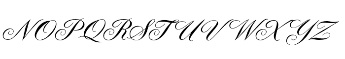 OPTIYork-Script Font UPPERCASE
