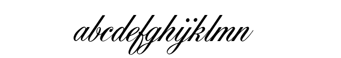 OPTIYork-Script Font LOWERCASE
