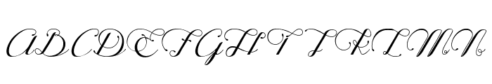 Ophlia Script Light Font UPPERCASE