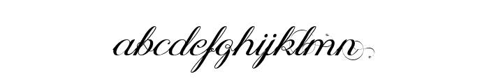 Ophlia Script Font LOWERCASE