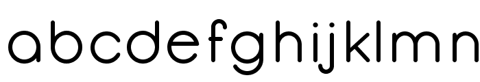 Opificio Regular-Rounded Font LOWERCASE