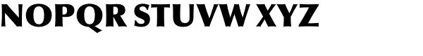 Optima Extra Black Font UPPERCASE