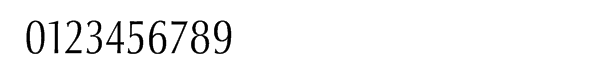 Optima novaÂ® Condensed Light Font OTHER CHARS