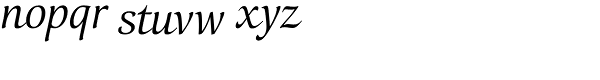Orbi Calligraphic One Font LOWERCASE