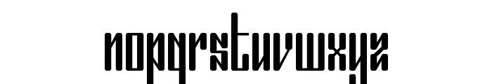 Ordinatum Light Font LOWERCASE