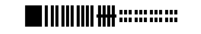 Ork Glyphs Font OTHER CHARS