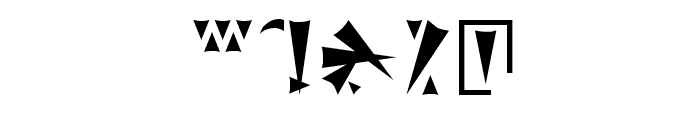 Ork Glyphs Font OTHER CHARS