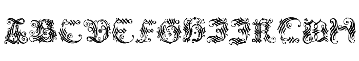 OrnamentalInitial Font LOWERCASE