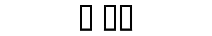 Oscilloscope 4 Font OTHER CHARS