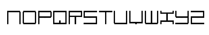 Oscilloscope 4 Font UPPERCASE