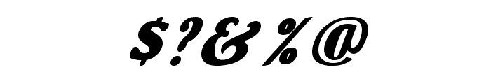 OswaldGrey-Italic Font OTHER CHARS