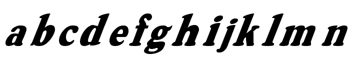 OswaldGrey-Italic Font LOWERCASE