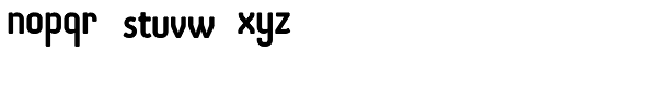Otsu Sans Semi Bold Font LOWERCASE