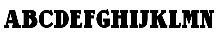 Our Gang NF Font UPPERCASE