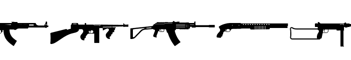 Outgunned Font UPPERCASE