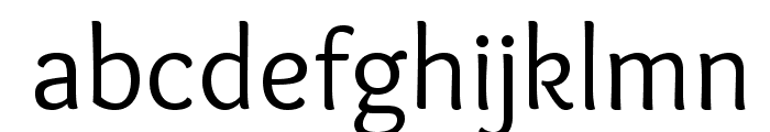 Overlock-Regular Font LOWERCASE
