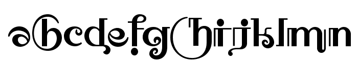 Owah Tagu Siam NF Font UPPERCASE