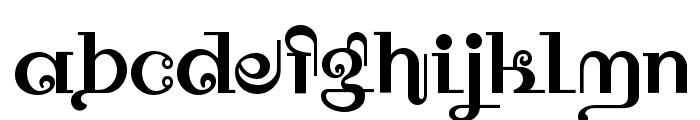 Owah Tagu Siam NF Font LOWERCASE