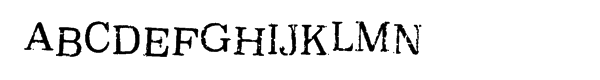 Oxeran™ Font UPPERCASE
