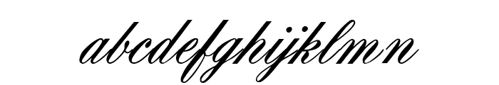 OYALE-ScripBold Font LOWERCASE
