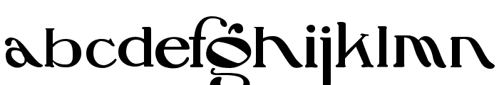 Oz's Wizard Cowardly Lion Font LOWERCASE