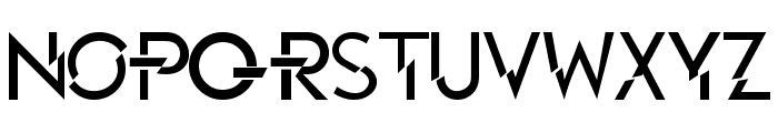 P Funked Font LOWERCASE
