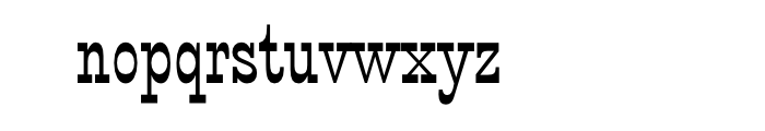 P.T. Barnum Regular OT Font LOWERCASE