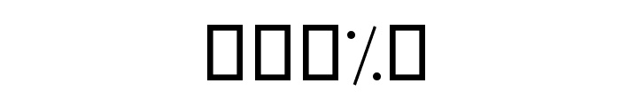 Paarsaa Font OTHER CHARS