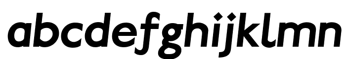 Paddington Bold Italic Font LOWERCASE