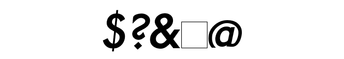 Paddington Italic Font OTHER CHARS