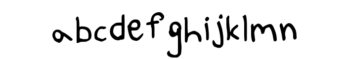 Paddis Handwritten Medium Font LOWERCASE