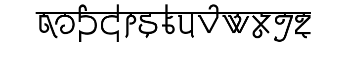 Padmashri Font LOWERCASE