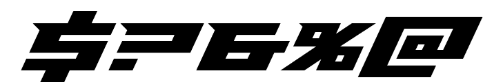 Paladins Expanded Font OTHER CHARS