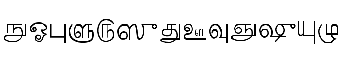 Palladam-Normal Font UPPERCASE