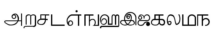 Palladam-Normal Font LOWERCASE