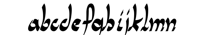 PanamaRoad-Regular Font LOWERCASE