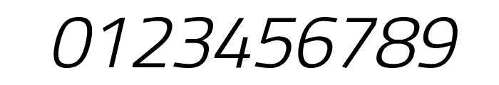 Panefresco 250wt Italic Font OTHER CHARS