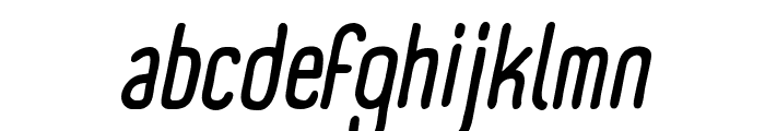 Panforte Condensed Regular Italic Font LOWERCASE