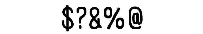 Panforte Condensed Regular Font OTHER CHARS