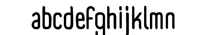 Panforte Condensed Regular Font LOWERCASE